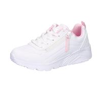 Skechers Street Girls Sneaker, White Synthetic/Trim, 43 EU