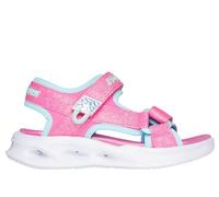 Skechers Mädchen Sola Glow Sportsandale, Pink, 32 EU