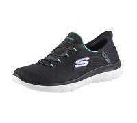 Skechers Mädchen Sport Dynamight Durchbruch-Sneaker, BKTQ, 24.5 cm