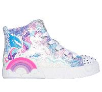 Skechers Mädchen Twinkle Magic Sneaker in Violett, Größe 32