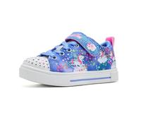 Skechers Mädchen Twinkle Sparks - Unicorn WonderSneaker | Lässig, leuchtend, anpassungsfähiger Verschluss, glitzerndes Segeltuch, gepolsterte Innensohle