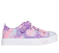 Skechers Mädchen Twinkle Toes: Heart Steps - Heart Sketch Sneaker in Violett, Größe 31