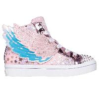 Skechers Mädchen Twinkle Toes: Twi-Lites 2.0 - Dreamy Wings Sneaker in Light Rosa, Größe 28