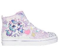 Skechers Mädchen Twinkle Toes: Twi-Lites 2.0 - Unicorn Glam Shoes in Violett, Größe 27.5