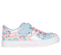 Skechers Mädchen Twinkle Toes: Twinkle Sparks - Jumpin' Clouds Sneaker in Türkis, Größe 32