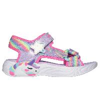 Skechers Mädchen Unicorn Dreams Sandal - Dreamy Unicorns in Violett, Größe 28