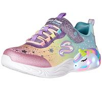 SKECHERS 302311L/PRMT S Lights-Unicorn Dreams Kinder Mädchen Sneaker Turnschuhe Halbschuhe lila/mehrfarbig Mehrfarbig 31