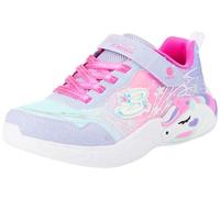 Skechers Mädchen Unicorn Dreams Wishful Magic Sneaker, Lavender Sparkle Mesh Hot Pink Trim, 31 EU