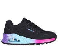 Skechers Mädchen UNO Gen1 - Pop of Ombre Sneaker in Schwarz, Größe 31