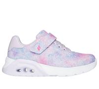 Skechers Mädchen UNO Lite 2.0 - Glitter Spell Sneaker in Violett, Größe 36, in der Maschine waschbar