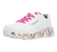 Skechers Mädchen Freizeitschuhe Uno Lite Lovely Luv Weiß Größe 33