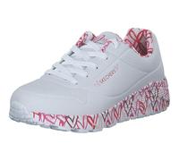 Skechers Mädchen Freizeitschuhe Uno Lite Lovely - Luv weiß/rot 33