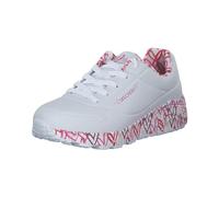 Sneaker SKECHERS KIDS "UNO LITE" Gr. 29, rot (offwhite, rot) Kinder Schuhe Modernsneaker Sneaker low mit bedruckter Sohle (10570229-29)