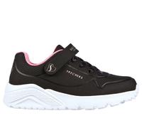 Skechers Mädchen Uno Lite Sneaker in Schwarz/Roségold, Größe 30