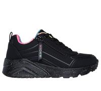 Skechers Mädchen UNO Lite - Vivid Splash Shoes in Schwarz, Größe 30, in der Maschine waschbar