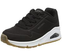 Skechers - Mädchen UNO - Stand On Air Shoe, Größe: 5,5 M US Big Kid, Farbe: Schwarz, Schwarz, 37.5 EU