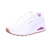 Skechers Sneaker Uno – Stand On Air – Weiß/Hot Rosa – PU – Größe 36,5