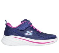 Skechers Mädchen Wave 92 Sneaker in Marine, Größe 27.5, in der Maschine waschbar