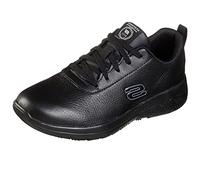 Skechers Leder-Sneaker Schwarz Größe 36
