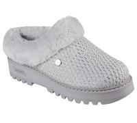 Skechers Martha Stewart Damen-Slipper mit Fußgewölbe-Passform, Hellgrau, 39 EU