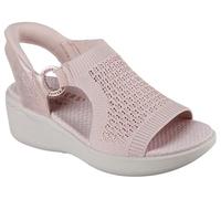 Skechers Martha Stewart's Pier-Lite-Park Path Damen-Sandalen mit Keilabsatz, Blush, 41 EU