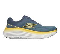 Sneaker SKECHERS "MAX CUSHIONING ENDEAVOUR-", Herren, Gr. 44, blaugrau, gelb, Synthetik, Textil, kontrastfarbene Details, Schuhe Sneaker, Laufschuh, Sportschuh mit Max Cushioning (67006300-44) blaugra