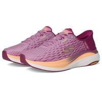 Skechers Max Cushioning Propulsion-Sneaker für Damen, Raspberry Textile Orange Trim, 36 EU