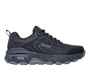 Skechers Max Protect - Irongaurd Sneaker in Schwarz/Grau, Größe 40