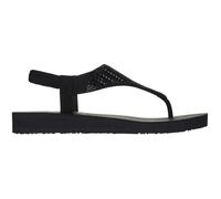 Skechers Meditation - Glamorous Muse Damen Sandalen, schwarz, Größe 39 39