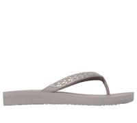 Skechers Meditation Lucky One Damen Zehentrenner Taupe/Multi EU 40