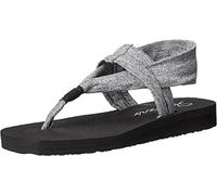 Skechers Meditation Studio Kicks, Damen Sandalen, Grau (GRY), 37 EU