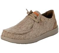 Skechers Melson Chad Herren Freizeitschuhe, Braunes Netzgewebe, 43 EU