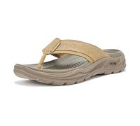 Skechers Men's Arch Fit Motley Sd-Rigel Canvas Thong Sandal, Tpe, 39.5 EU