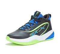Skechers Men's Basketball Skx League Sneaker, Schwarz/Blau, 41.5 EU