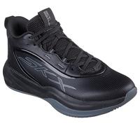 Skechers Herren Basketball Skx League Sneaker, Schwarz/Schwarz, 46 EU