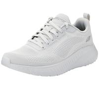 Skechers Men's BOBS Squad Chaos Prism Bold Trainers, Light Grey Engineered Knit, 42 EU