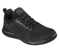 Skechers Men's Cessnock SR Food Service Work Shoe, Black/White, 11 Wide US
