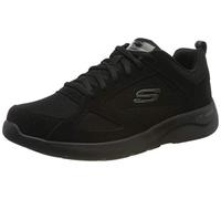 Skechers Men's Dynamight 2.0-fallford Trainers, Black (Black Leather/Mesh/Pu/Trim Bbk), 7 UK (41 EU)