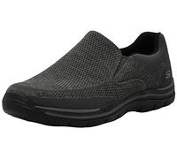 Skechers Men's Expected GoWel Slip-on Loafer, Charcoal, 9 W US