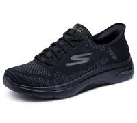 Skechers Men's Go Walk Arch Fit 2.0-Grand Sneaker, Schwarz/Schwarz, 10 X-Wide