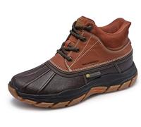 Skechers Men's John Deere Respected Swamper Rain Boot, Chbr, 48.5 EU