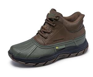 Skechers Men's John Deere Respected Swamper Rain Boot, Olbr, 43 EU