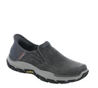 Skechers Men's Respected-Holmgren Slip-in Loafer, Charcoal, 12 Wide