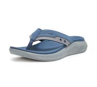 Skechers Men's Silva-Falco Thong Sandal, marineblau, 39.5 EU