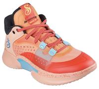 Skechers Snoop Dogg: Skx Resagrip-Boss Treatment Sneaker für Herren, Orange/Abendrot im Zickzackmuster (Sunset Chevron), 44 EU