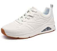 Skechers Men's Tres-air Uno-Casairal Fashion Sneakers, Weiss/opulenter Garten, 46 EU