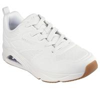 Skechers Men's Tres-air Uno-Casairal Fashion Sneakers, Weiss/opulenter Garten, 46 EU