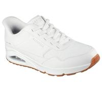 Skechers Herren Sneaker Uno Banksia Weiß Duraleather/Mesh Größe 40