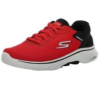 Skechers Męskie buty sportowe GO Walk 7, czerwone i czarne tekstylne/syntetyczne, 43.5 EU