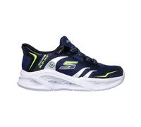 Skechers Slip-ins METEOR LIGHTS - BRISK-BEAMS Jungen Schuhe schwarz silber - 33